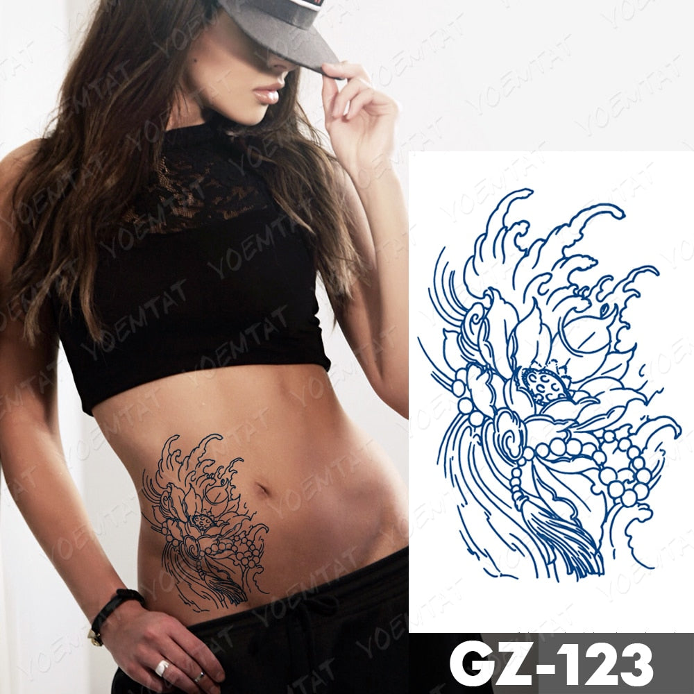 Two Weeks Lasting Waterproof Temporary Tattoo Ink Body Art