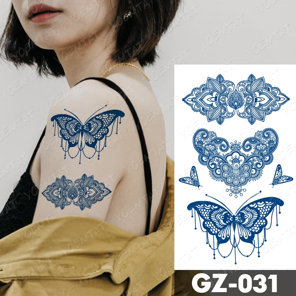 Two Weeks Lasting Waterproof Temporary Tattoo Ink Body Art