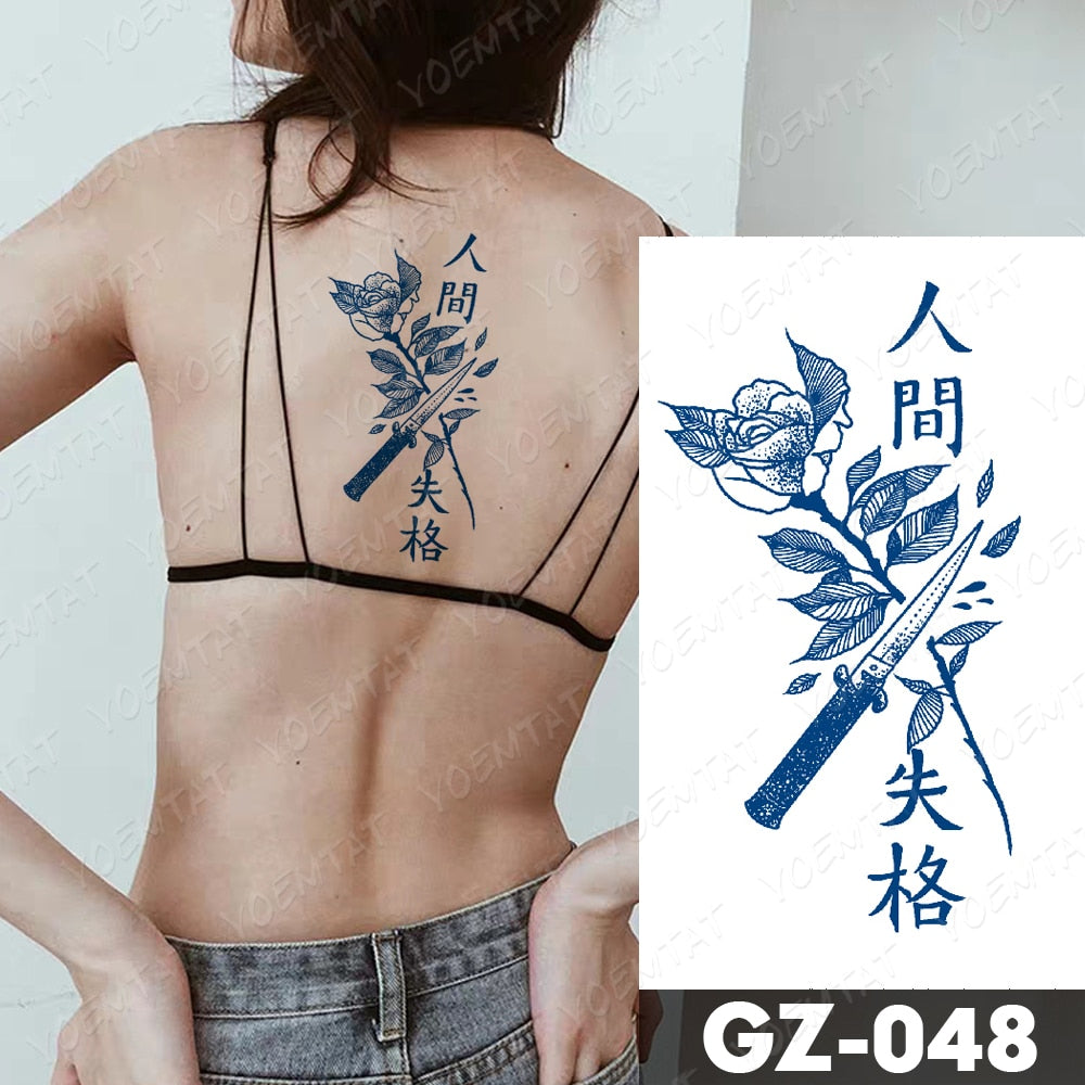 Two Weeks Lasting Waterproof Temporary Tattoo Ink Body Art