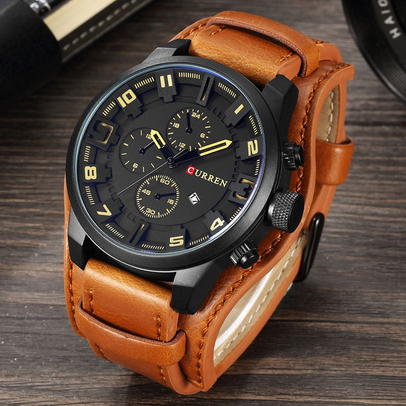 Men's Watches Top Brand Luxury Business Quartz Watch