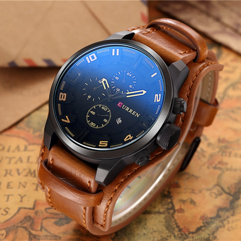 Men's Watches Top Brand Luxury Business Quartz Watch