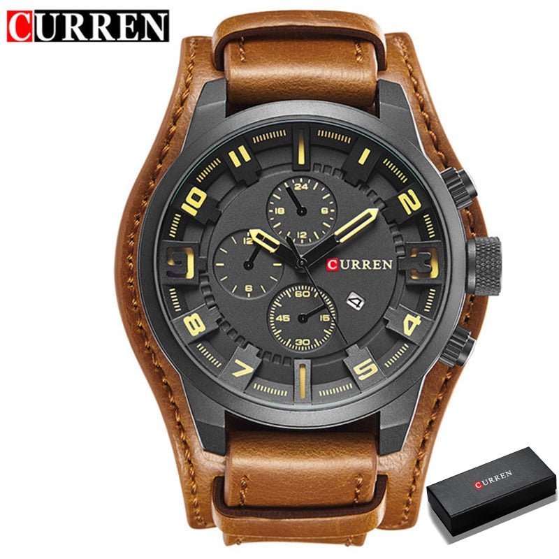 Men's Watches Top Brand Luxury Business Quartz Watch