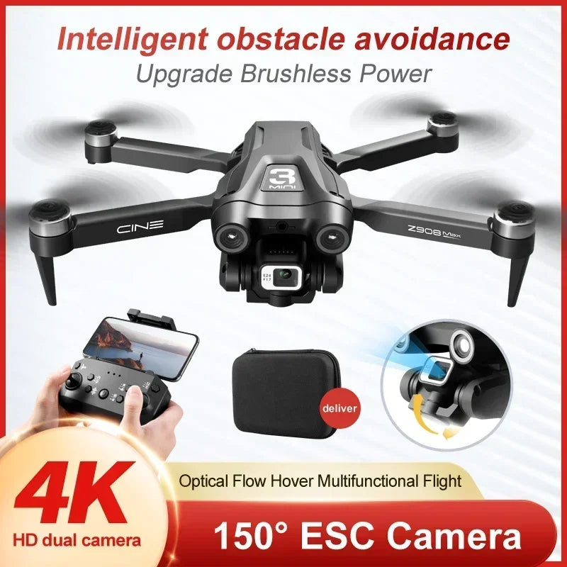 Xiaomi Mijia Z908 Pro /MAX 8K Drone ESC Professional 4K Dron Optical Flow Localization 3sided Obstacle Avoidance Quadcopter