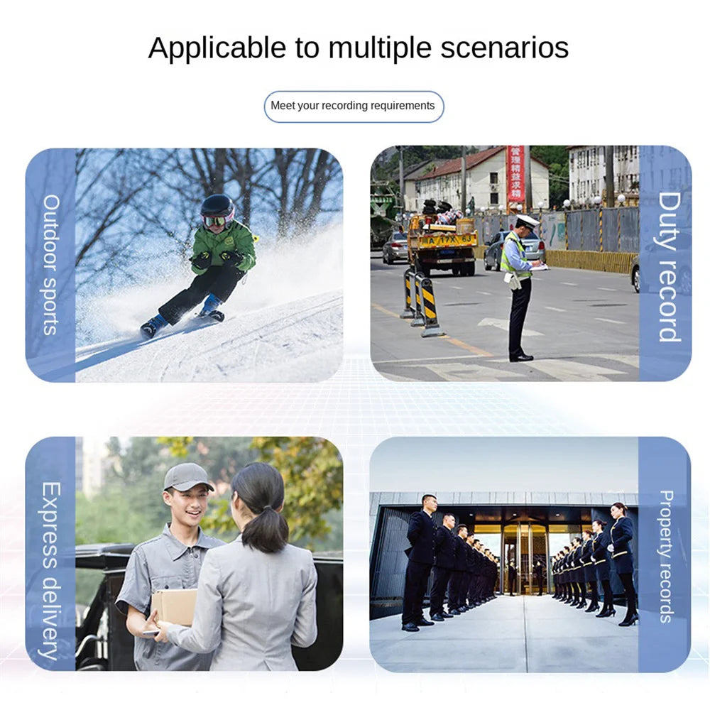 HD 4K Mini Camera WiFi Portable Small Digital Video Recorder Police BodyCam Infrared Night Vision Miniature Camcorder
