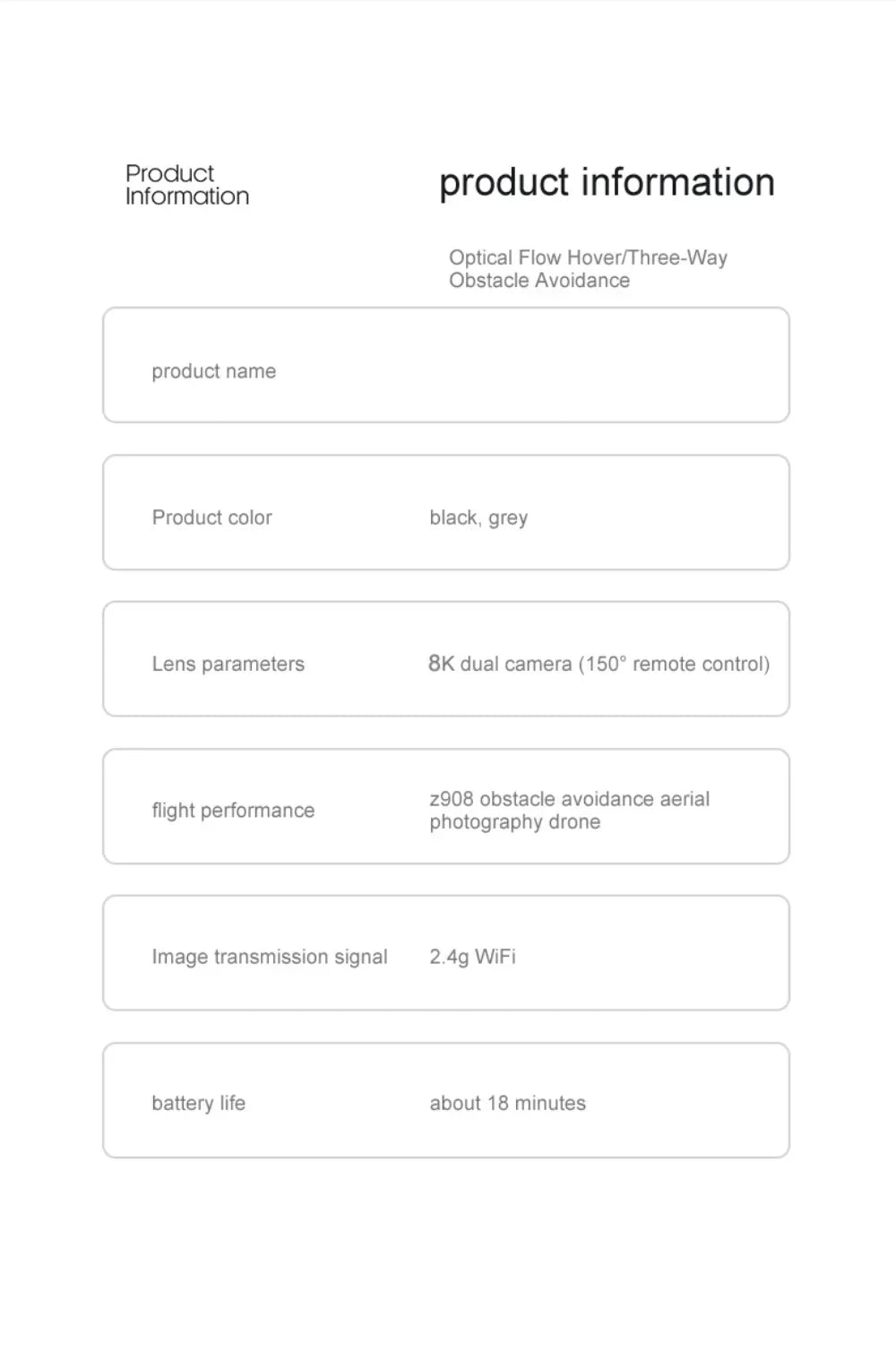 Xiaomi Mijia Z908 Pro /MAX 8K Drone ESC Professional 4K Dron Optical Flow Localization 3sided Obstacle Avoidance Quadcopter