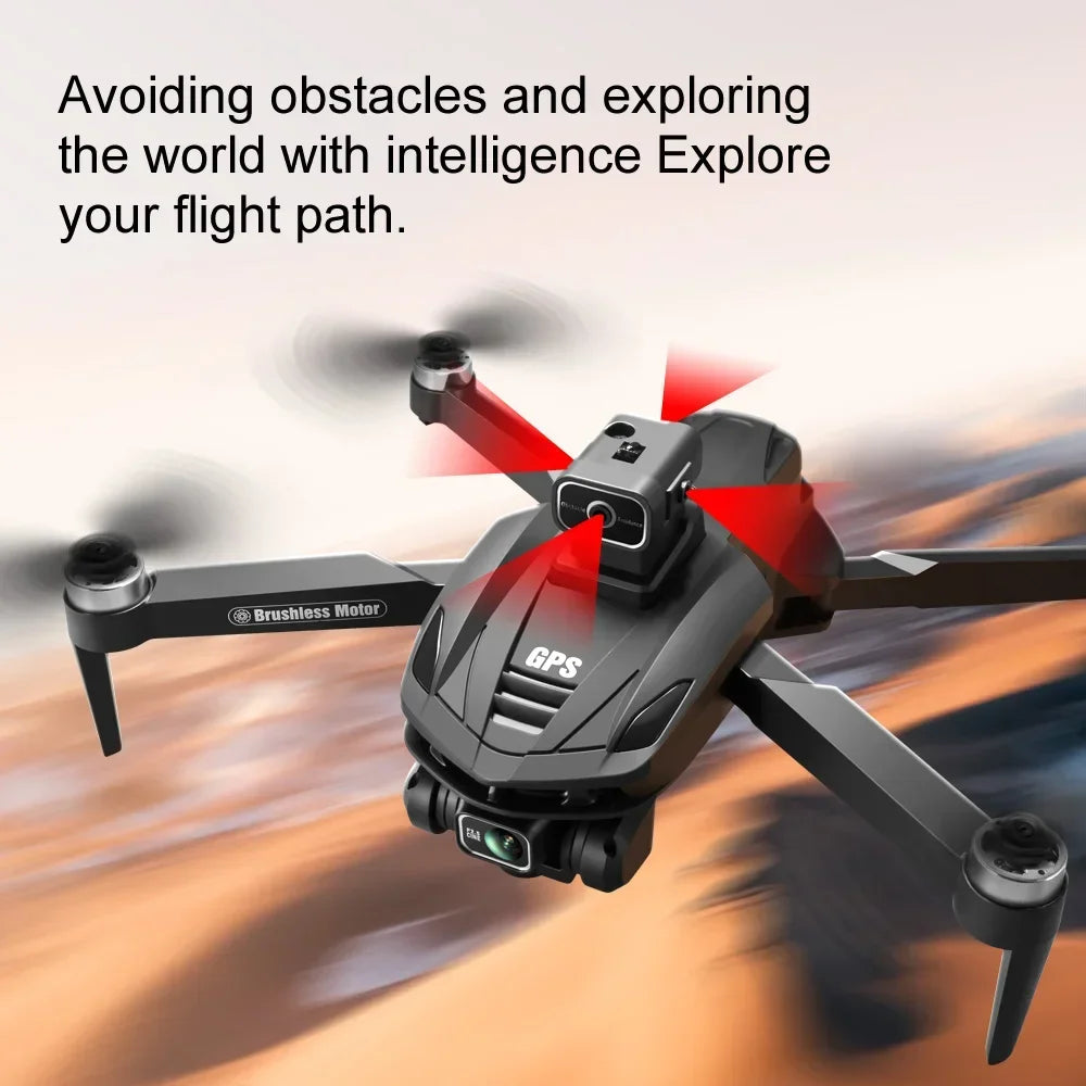Xiaomi V168 GPS Drone 4K Professional HD Dual Camera 8K Dron Brushless Motor 5G WIFI FPV Foldable RC Quadcopter Helicopter