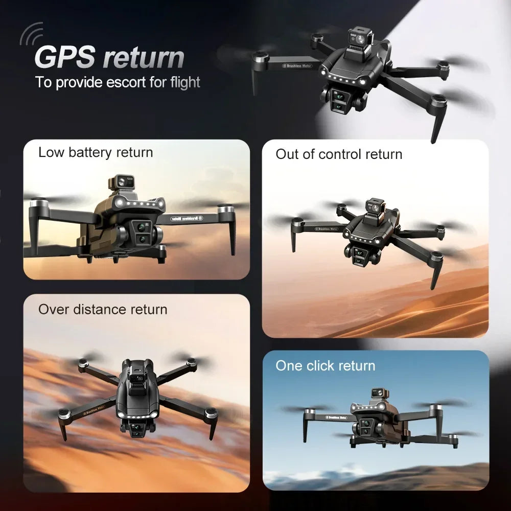Xiaomi Mijia V198GPS Drone 4K Professional FPV Brushless Laser obstacle avoidance Aerial Optical Foldable Quadcopter Mini 8K Dron
