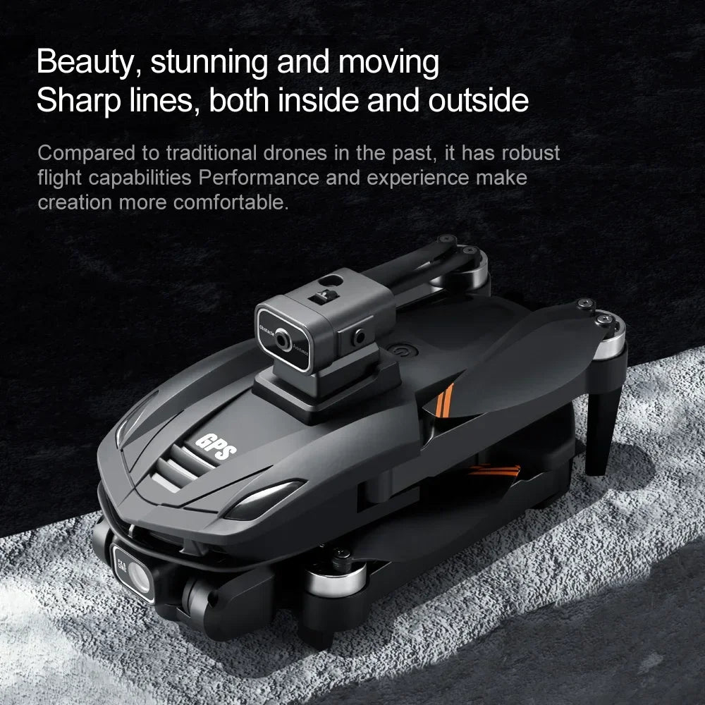 Xiaomi V168 GPS Drone 4K Professional HD Dual Camera 8K Dron Brushless Motor 5G WIFI FPV Foldable RC Quadcopter Helicopter