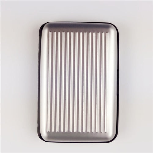 Hard Case Wallet Solid Credit Card Anti-Scanning Protect Card Holder