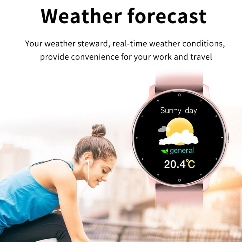 Smart Watch Men Women Full Touch Screen Sport Fitness Watch