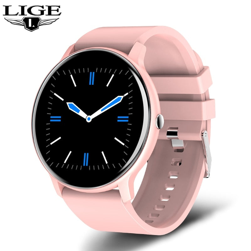 Smart Watch Men Women Full Touch Screen Sport Fitness Watch