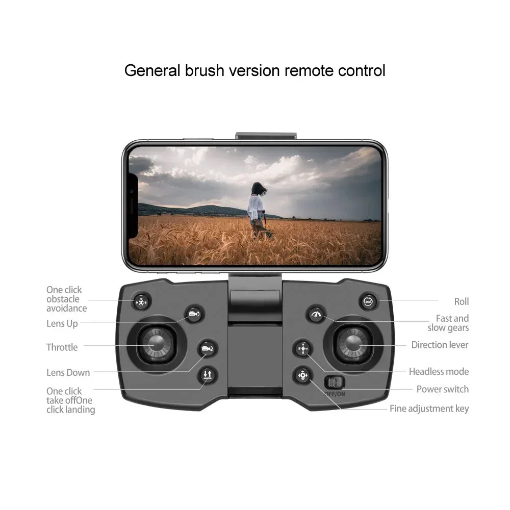 Xiaomi V168 GPS Drone 4K Professional HD Dual Camera 8K Dron Brushless Motor 5G WIFI FPV Foldable RC Quadcopter Helicopter