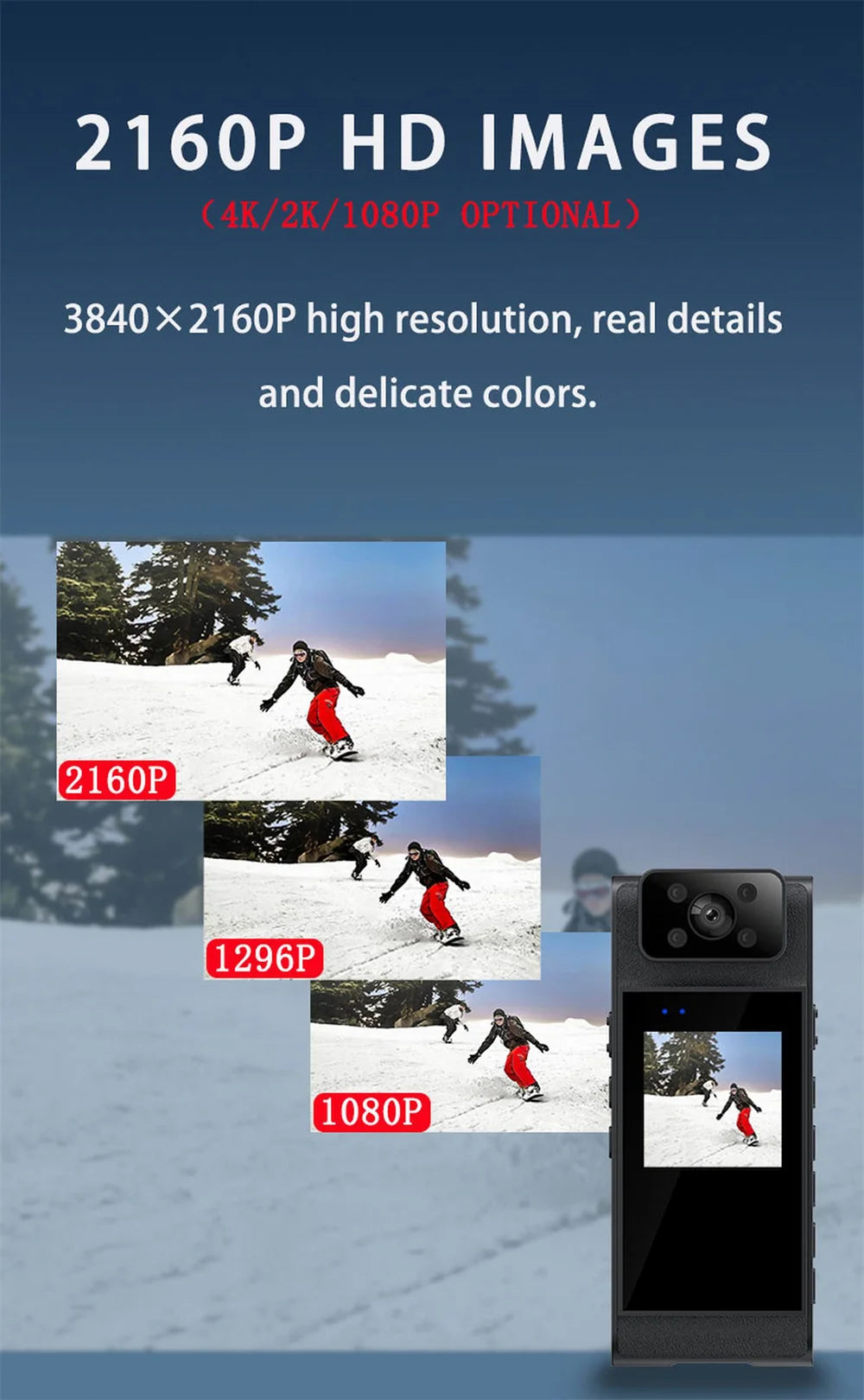 HD 4K Mini Camera WiFi Portable Small Digital Video Recorder Police BodyCam Infrared Night Vision Miniature Camcorder