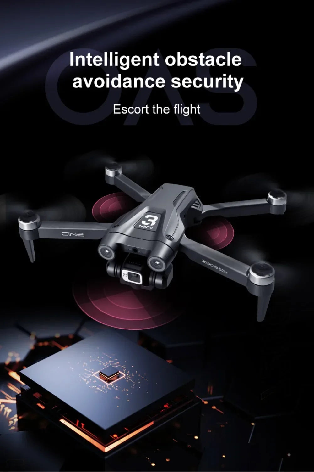 Xiaomi Mijia Z908 Pro /MAX 8K Drone ESC Professional 4K Dron Optical Flow Localization 3sided Obstacle Avoidance Quadcopter