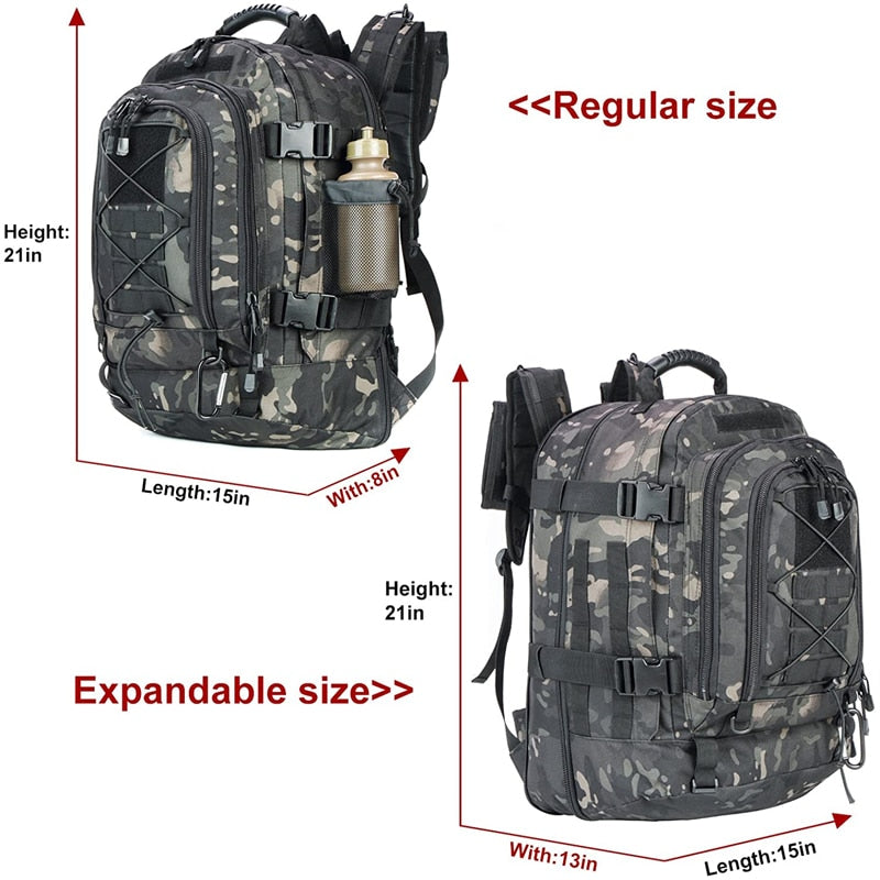 60L Men Military Tactical Backpack Fast Delivery USA