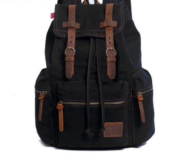 Vintage Canvas Travel Backpack