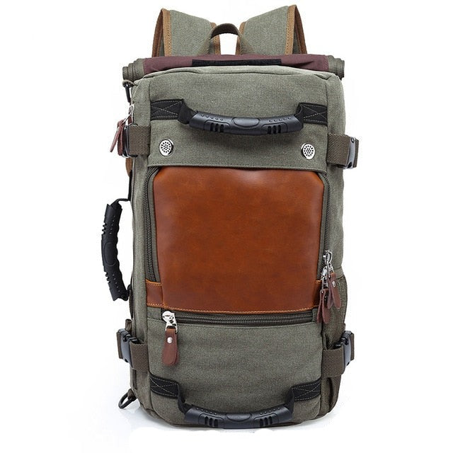 40L Vintage Canvas Travel Backpack Fast Delivery USA