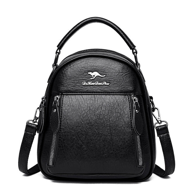 Mini Leather Backpack For Women