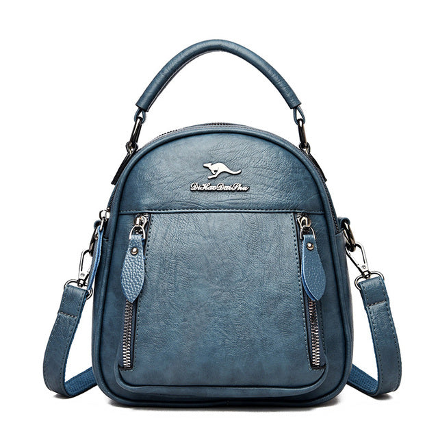Mini Leather Backpack For Women