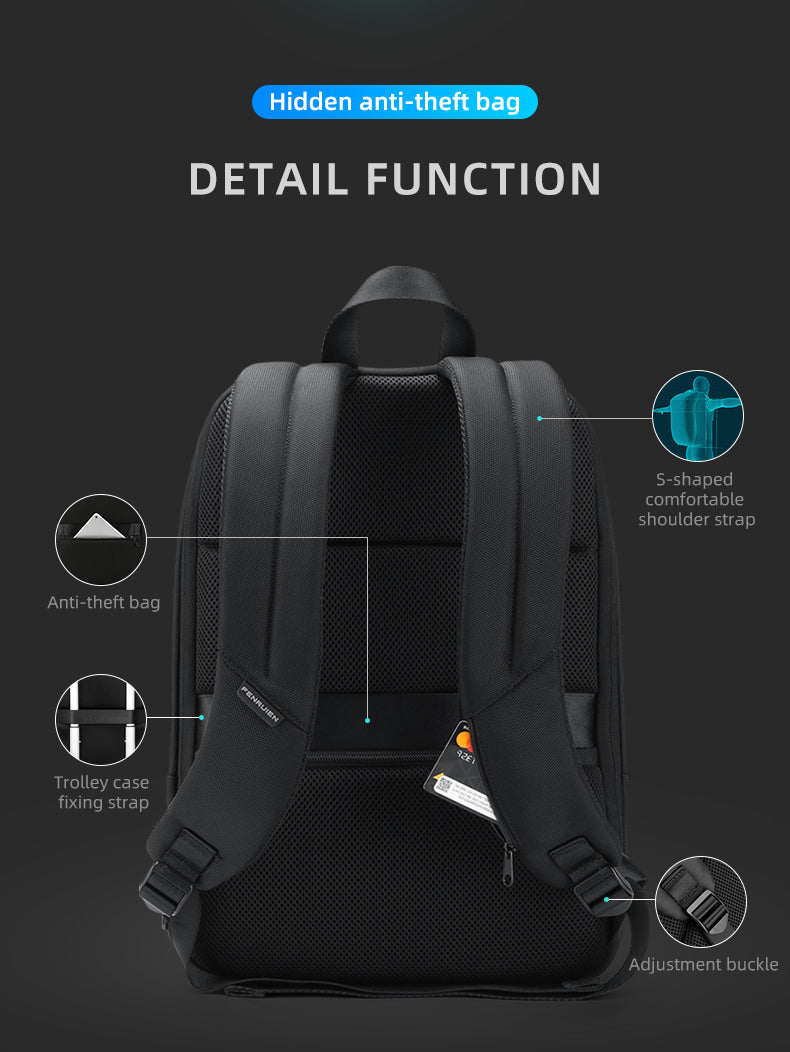 Business Travel Laptop Backpack