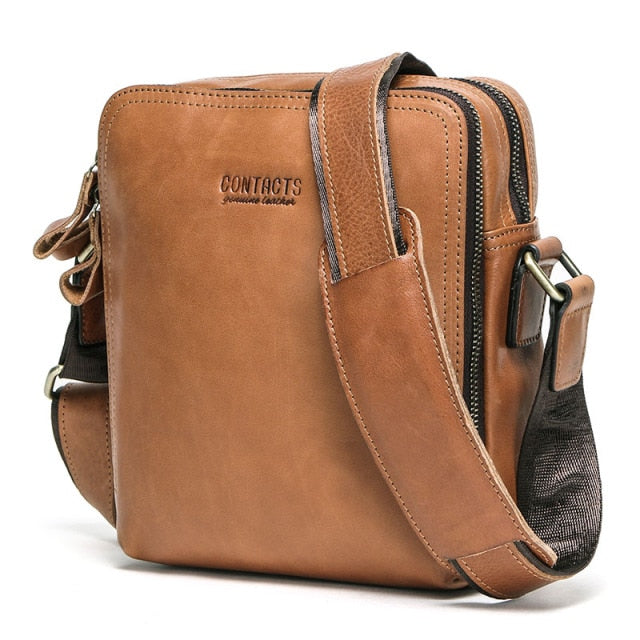 Genuine Leather Vintage Crossbody Bag
