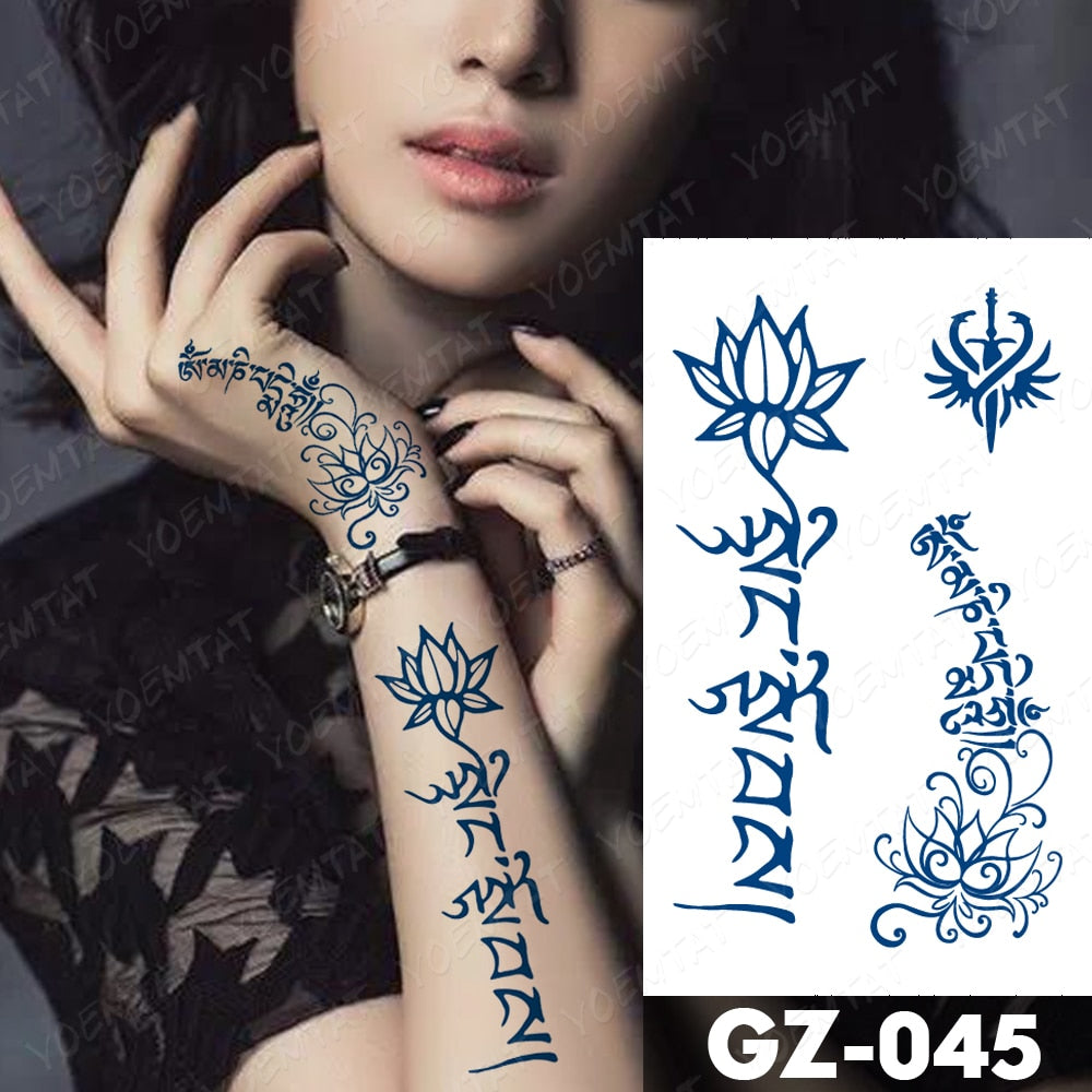 Two Weeks Lasting Waterproof Temporary Tattoo