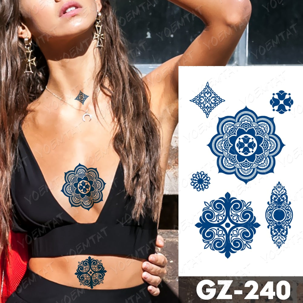 Two Weeks Lasting Waterproof Temporary Tattoo Ink Body Art