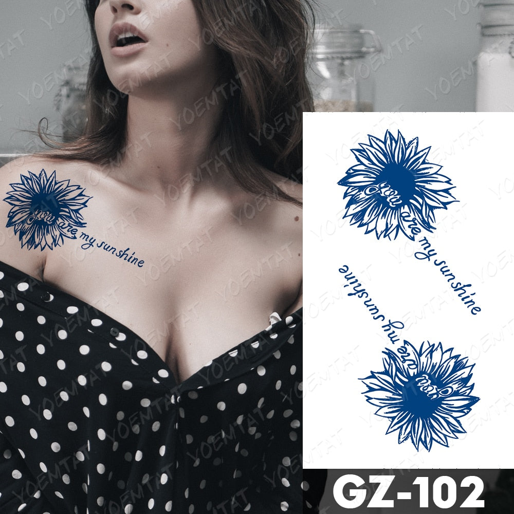 Two Weeks Lasting Waterproof Temporary Tattoo Ink Body Art