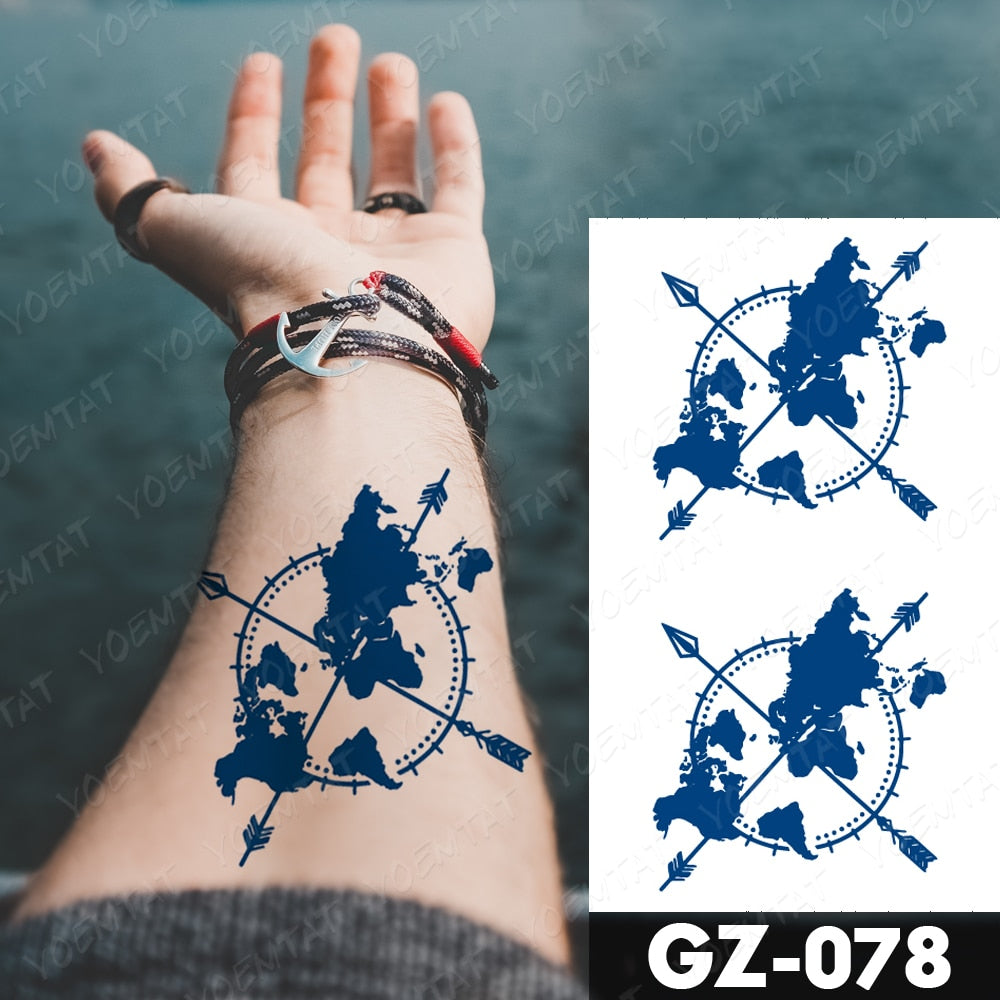 Two Weeks Lasting Waterproof Temporary Tattoo Ink Body Art