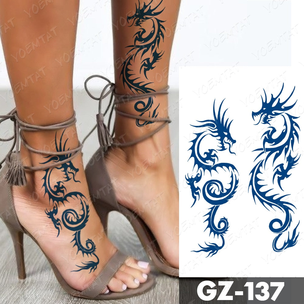 Two Weeks Lasting Waterproof Temporary Tattoo