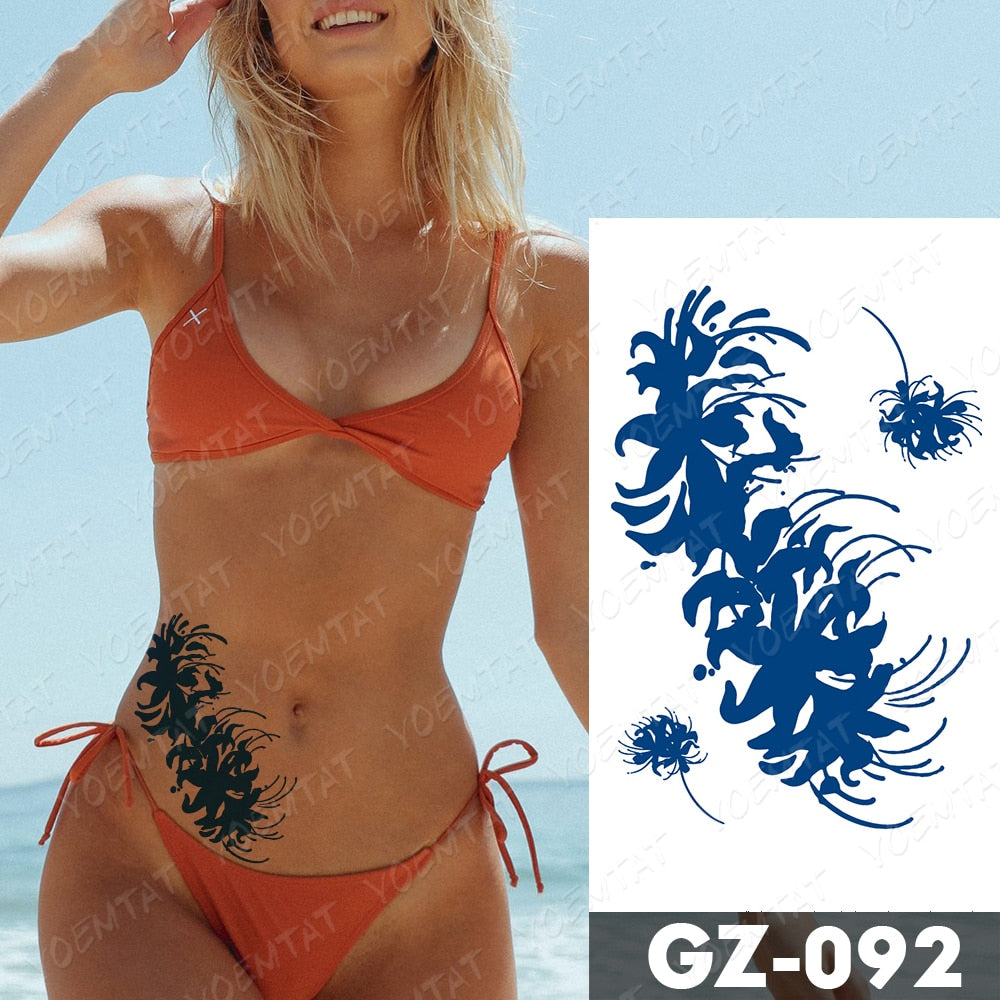 Two Weeks Lasting Waterproof Temporary Tattoo Ink Body Art