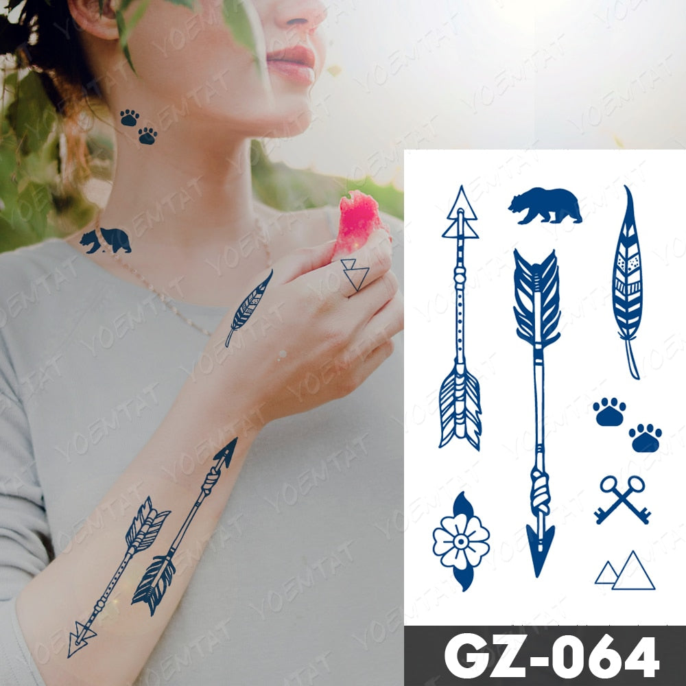 Two Weeks Lasting Waterproof Temporary Tattoo