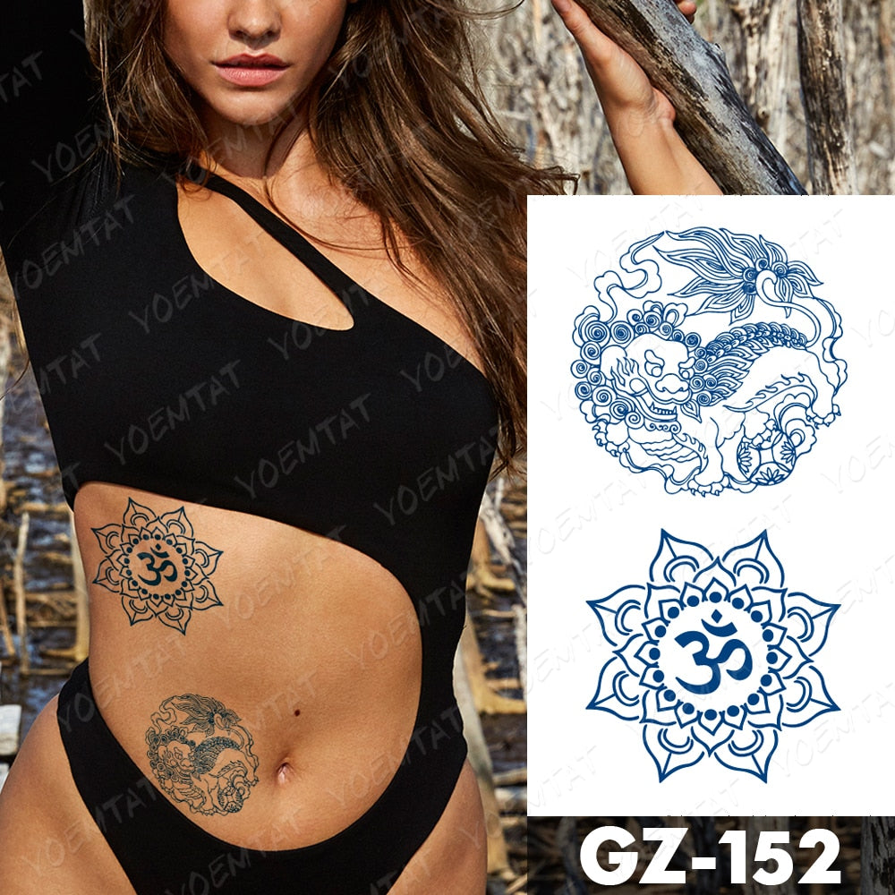 Two Weeks Lasting Waterproof Temporary Tattoo Ink Body Art