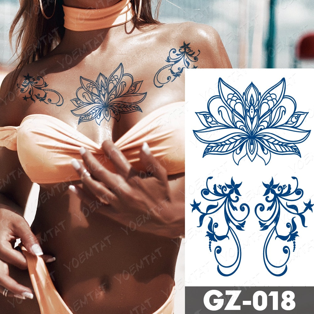 Two Weeks Lasting Waterproof Temporary Tattoo Ink Body Art