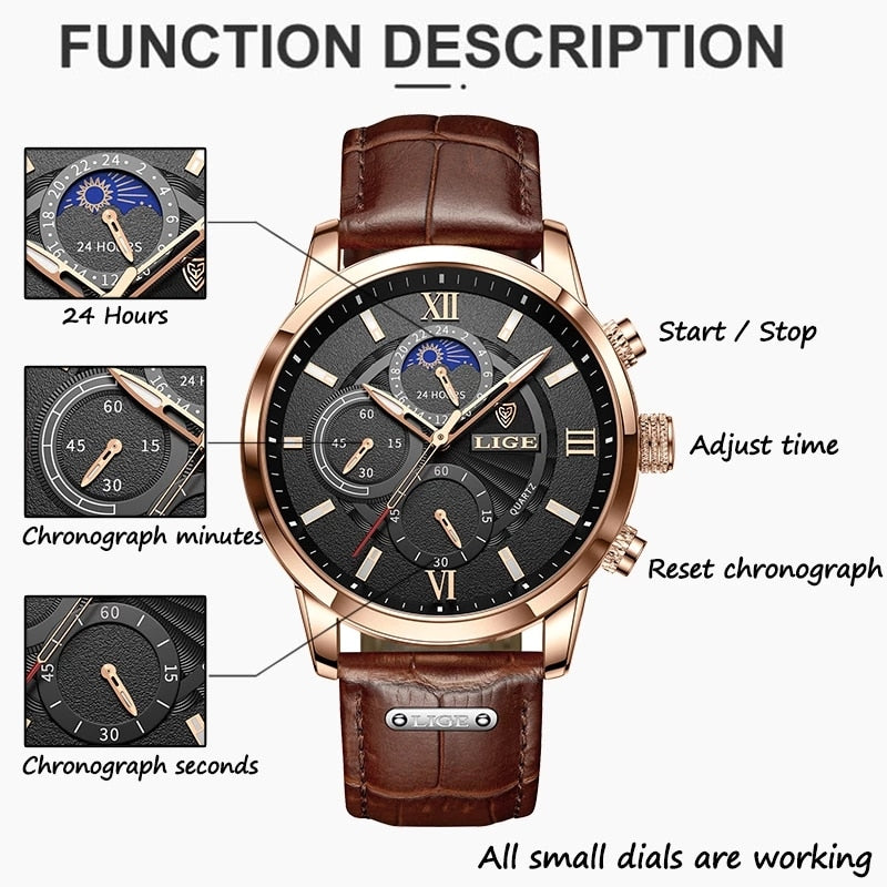 2023 Top Brand Luxury Men Wrist Watch