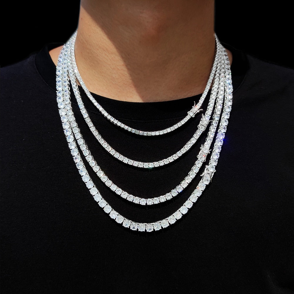 Hip Hop Jewelry Iced Out Tennis Chain