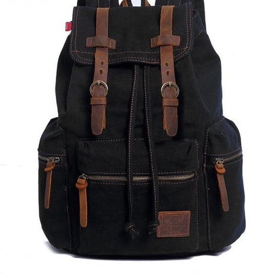 Vintage Canvas Travel Backpack