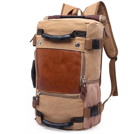 40L Vintage Canvas Travel Backpack