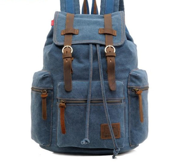 Vintage Canvas Travel Backpack