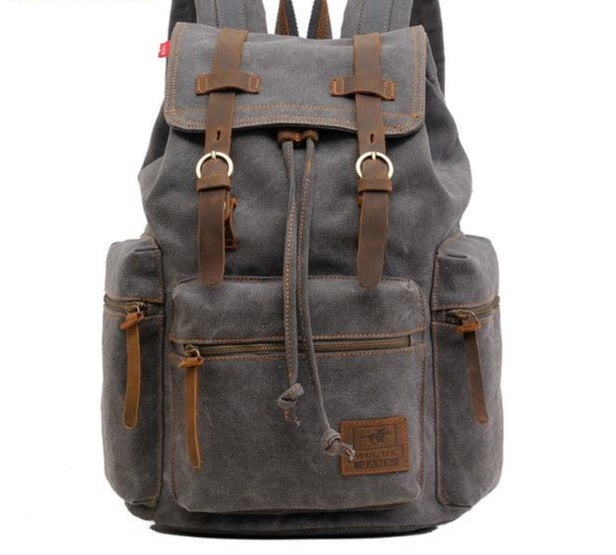 Vintage Canvas Travel Backpack