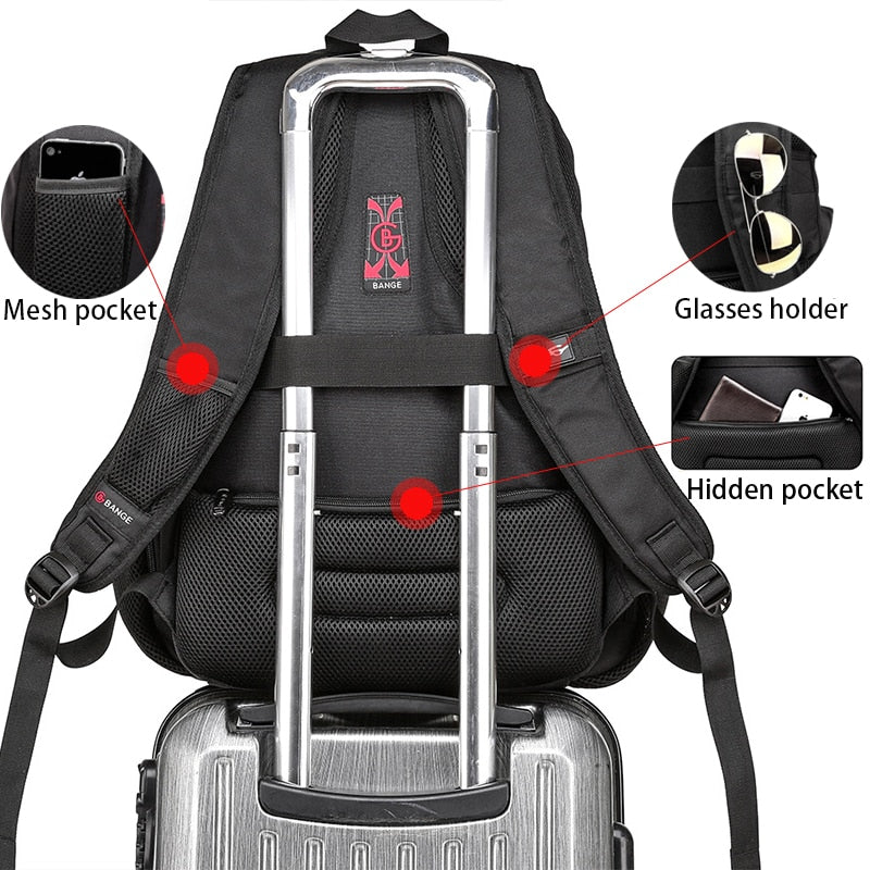 45L Anti theft Laptop Travel Backpack Fast Delivery USA