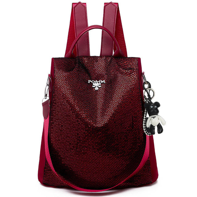 Fashion Anti Theft Women School Backpack - roll4u