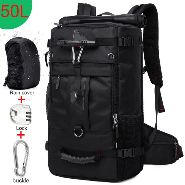 50L Waterproof Travel Backpack Fast Delivery USA