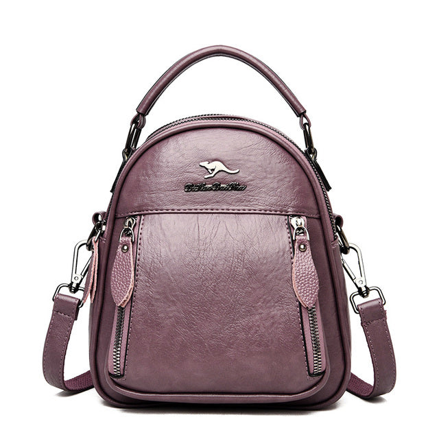Mini Leather Backpack For Women