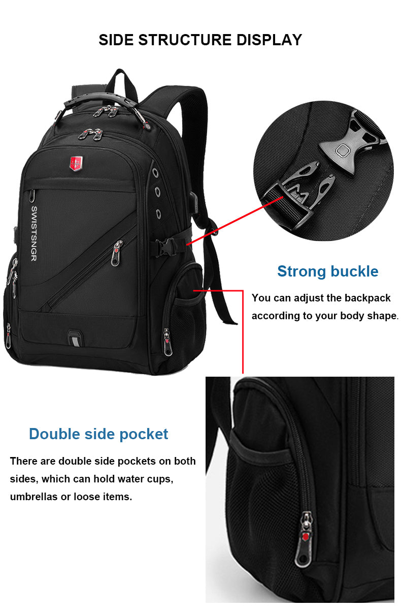 Waterproof 17 Inch Laptop Backpack